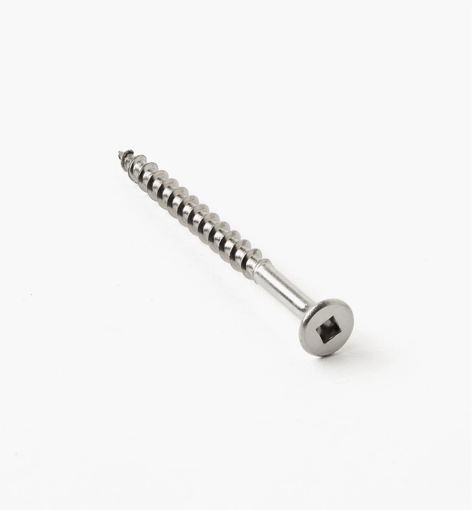 18-8 Stainless-Steel #8 Flat-Head Screws