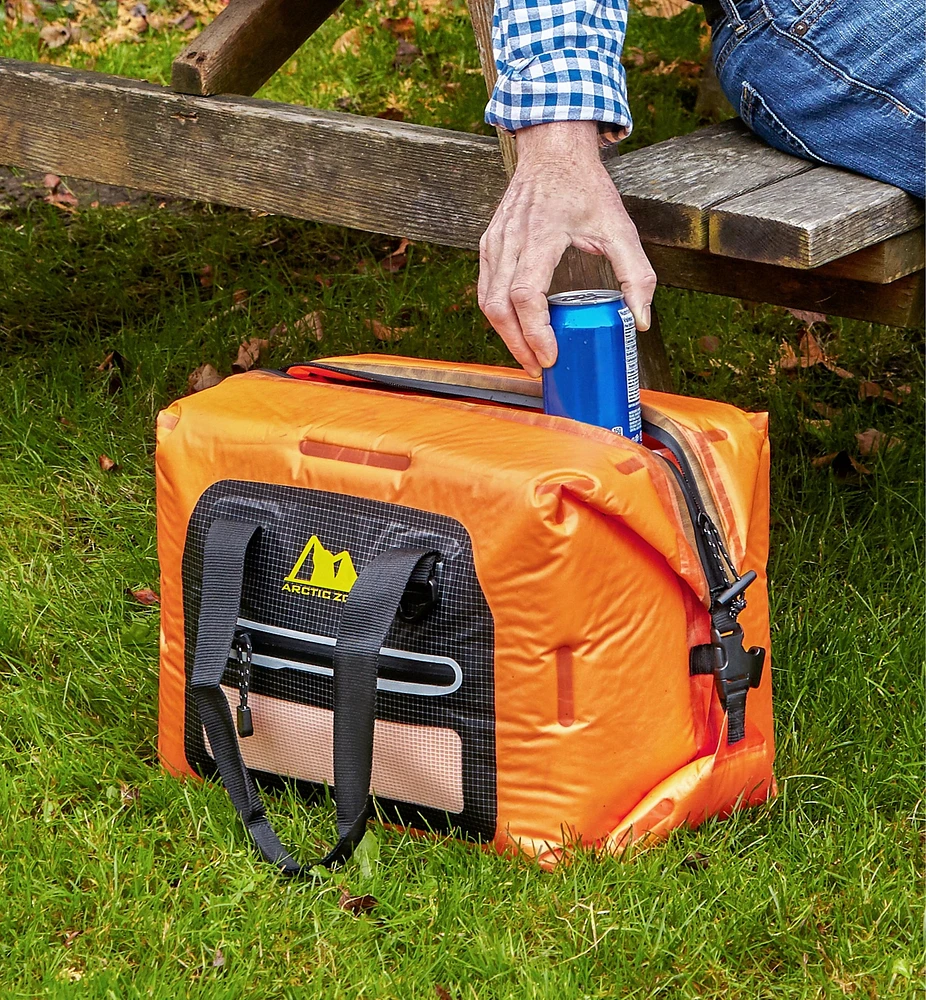 Self-Inflating Cooler