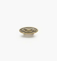 Ribbon Oval Knob