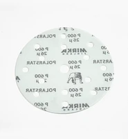 Disques abrasifs autoagrippants à 15 trous Mirka Polarstar, 6 po