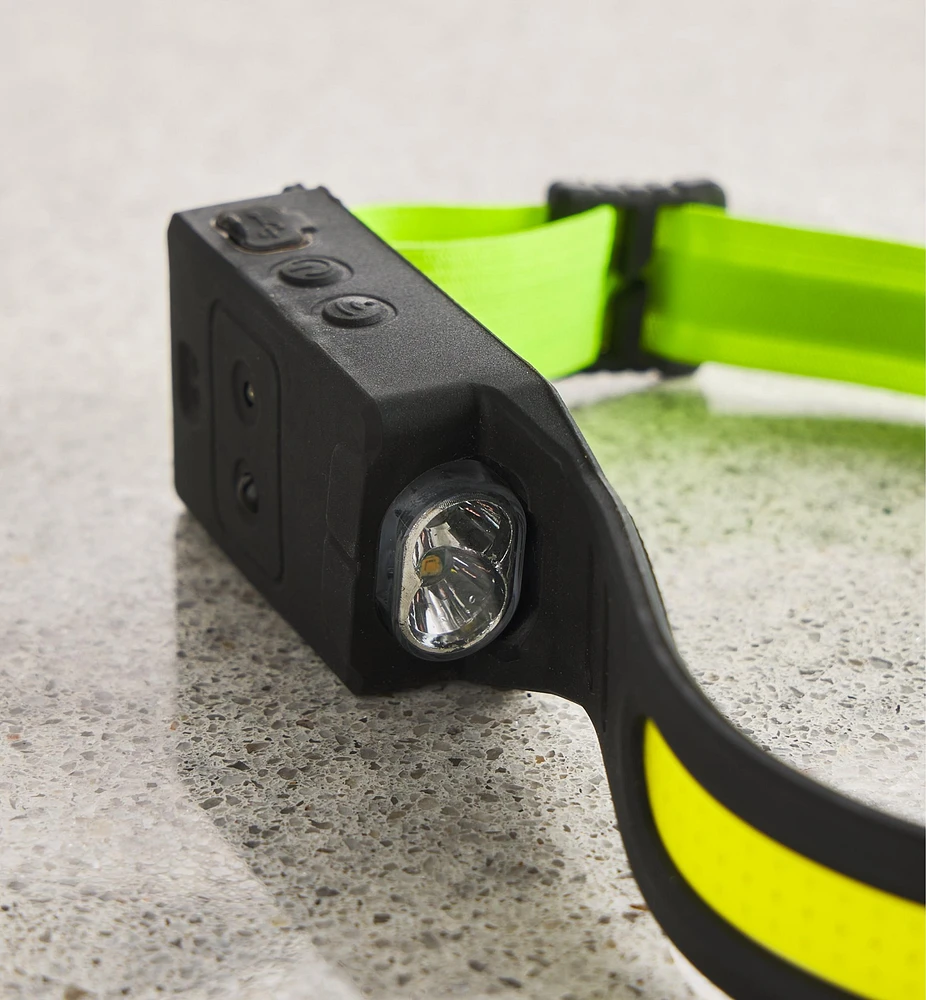 Pair of Rechargeable COB Headlamps