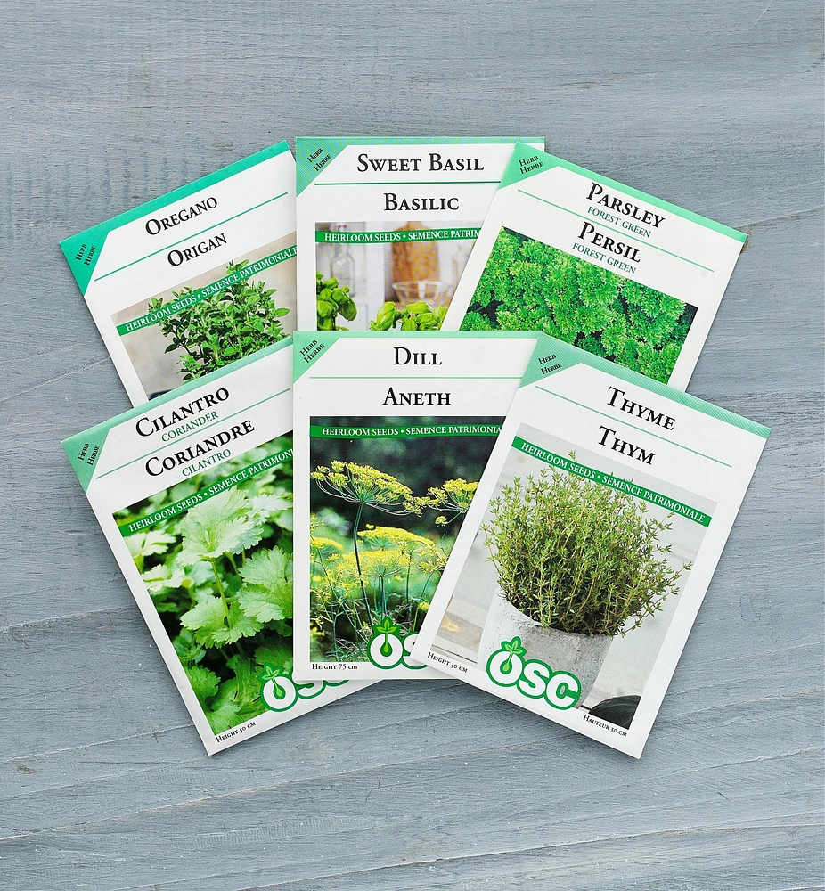 OSC Herb Seed Packets