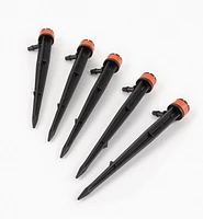 Pressure-Compensating Shrubbler Spikes for Low-Flow Irrigation Systems