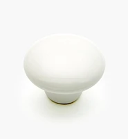 White Ceramic Knob