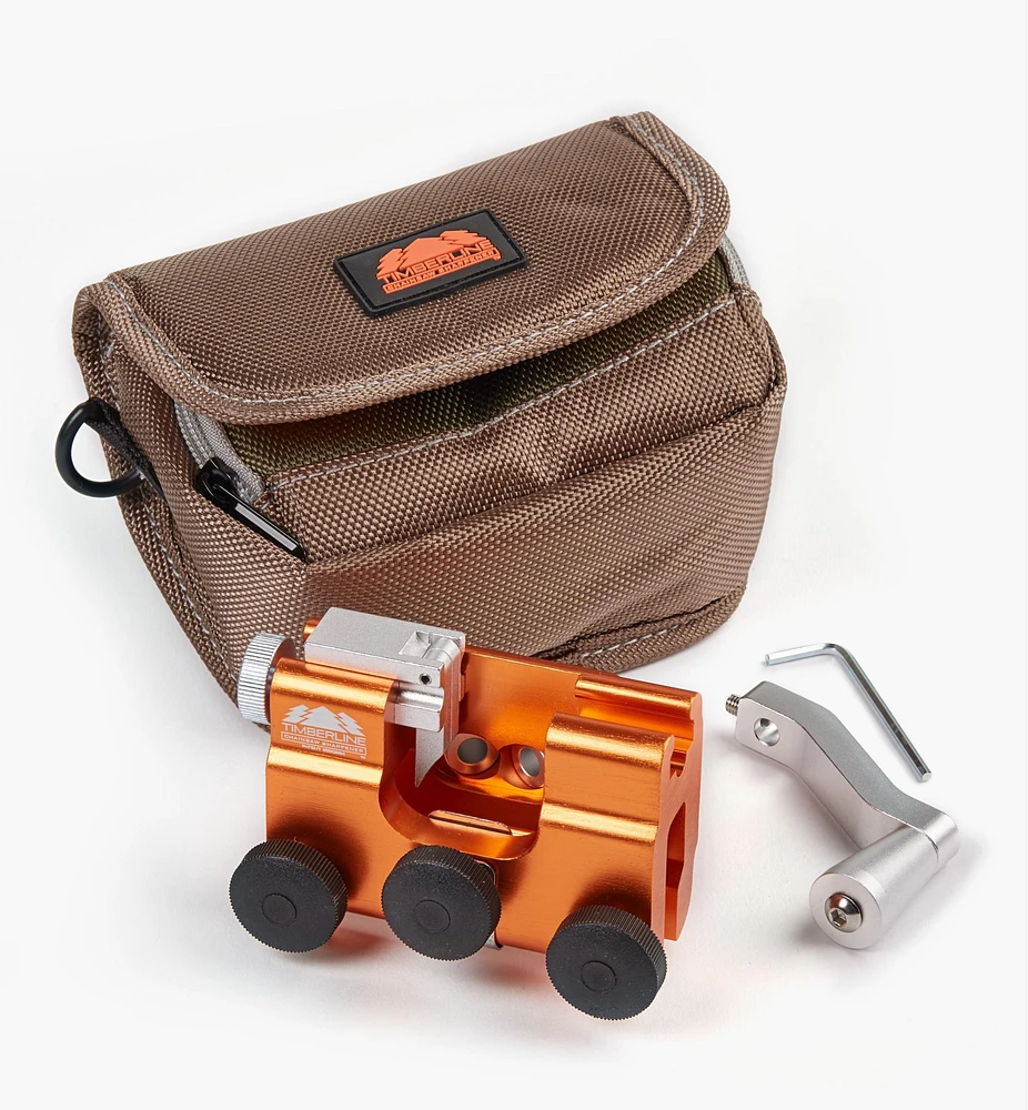 Hand-Crank Chain-Saw Sharpener