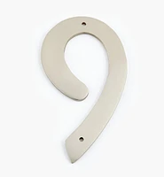 Script Cast Brass House Numbers
