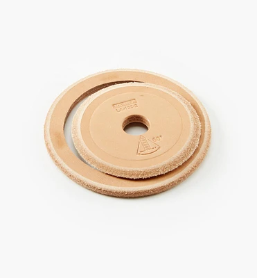 Replacement Profiled Leather Discs for Tormek Profiled Leather Honing Wheel Set