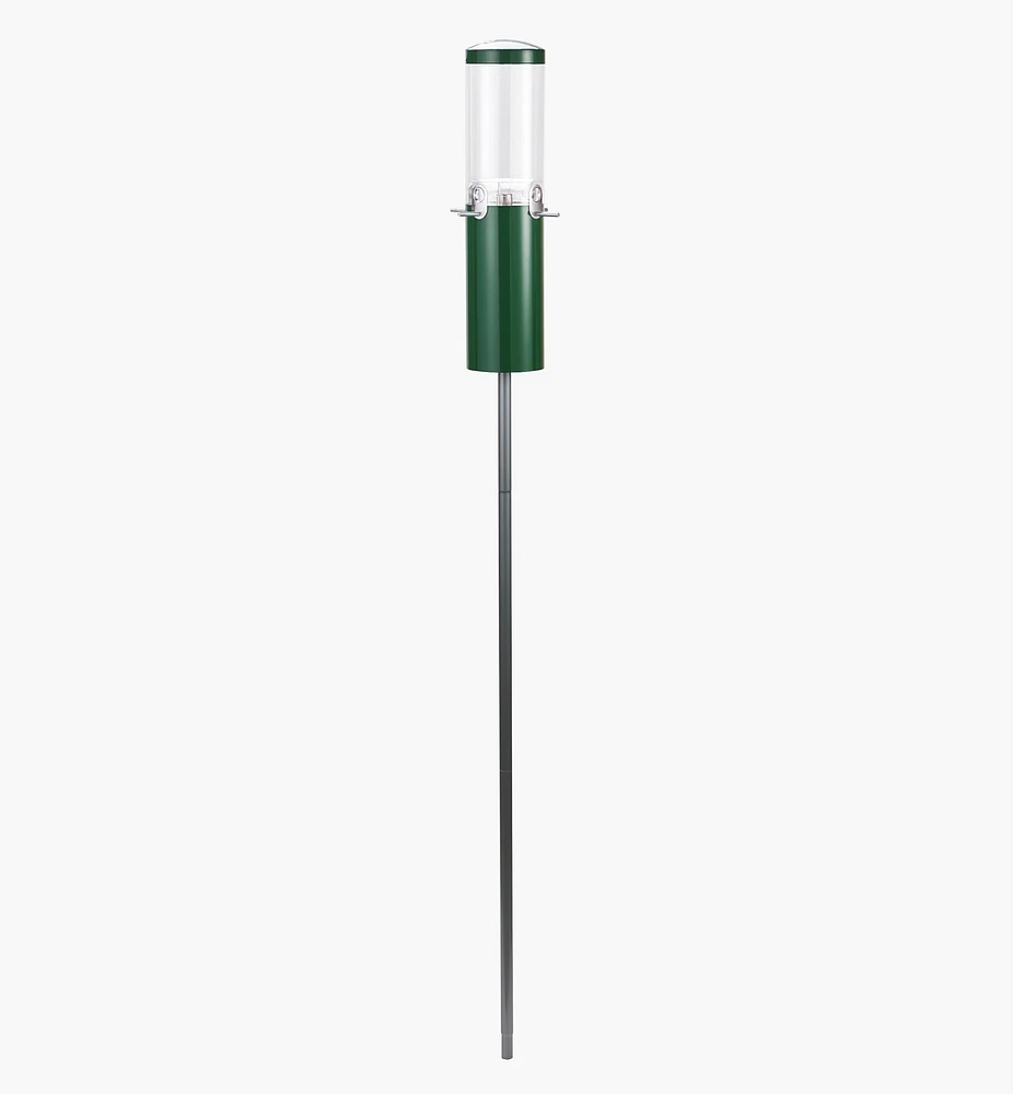 Pole-Mounted Squirrel-Proof Bird Feeder
