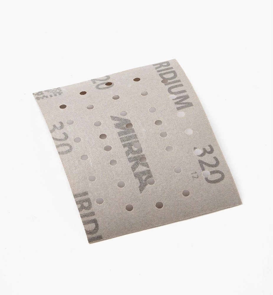 Mirka Iridium 3" × 4" 36-Hole Grip Sheets