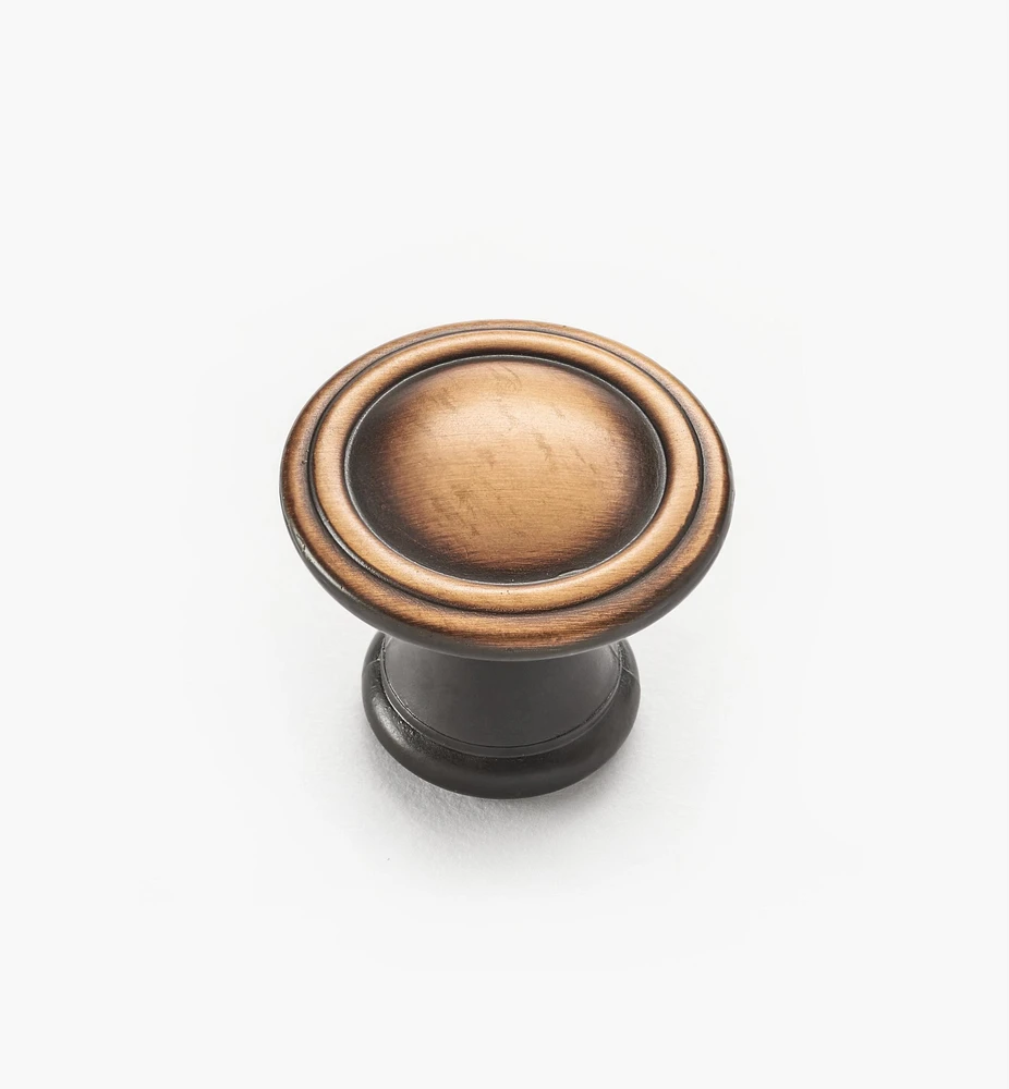 Bouton à contour ligné