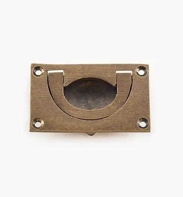 Rectangular Campaign-Style Chest Handle