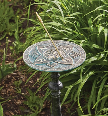 Cast Brass Sundial