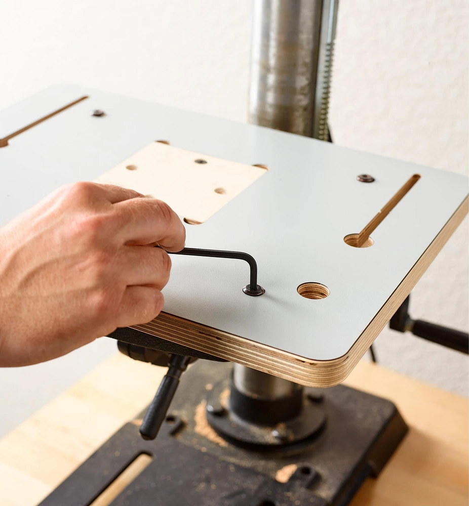 Veritas Small Drill-Press Table & Fence