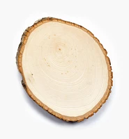 Live-Edge Oval Basswood Plaques