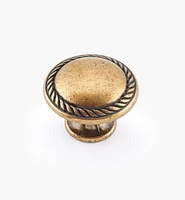 Burnished Bronze Cast Knobs