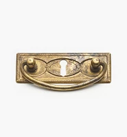 Rope-Edged Rectangular Horizontal Plate Handles