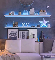 8' Color-Controlled RGB+W LED Tape Light Set