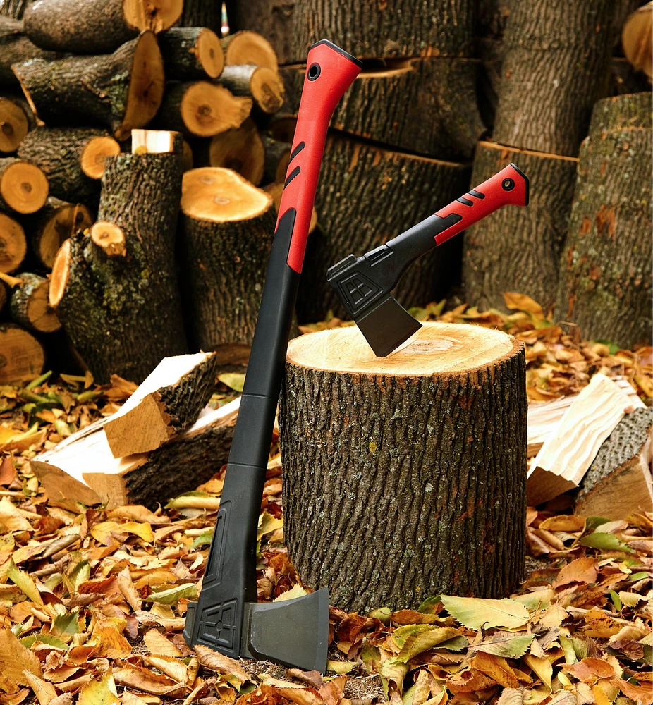 Splitting & Camping Axe Set