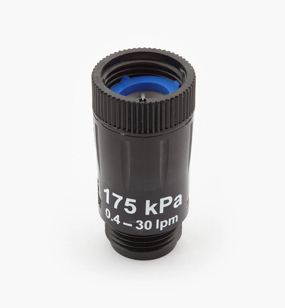 Régulateur de pression de 25 lb/po2