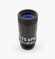 Régulateur de pression de 25 lb/po2