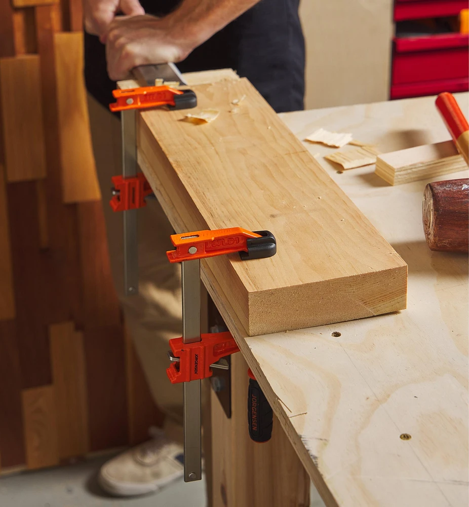 Jorgensen Light-Duty Fast-Acting Bar Clamps
