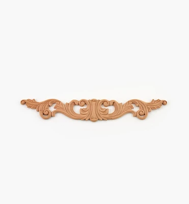 20 1/2" Hand-Carved Horizontal Appliqué