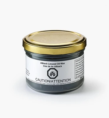 Allbäck Black Linseed Oil Wax