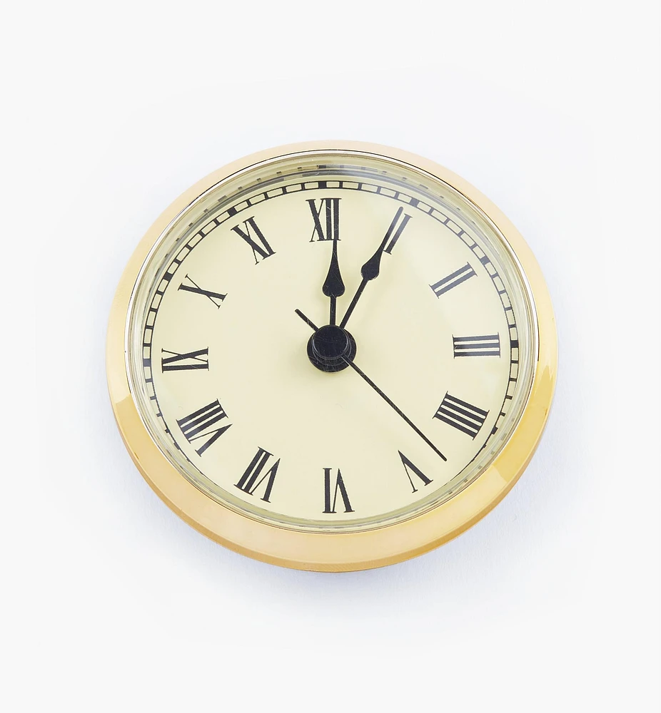 2 3/4" Roman Clock Insert