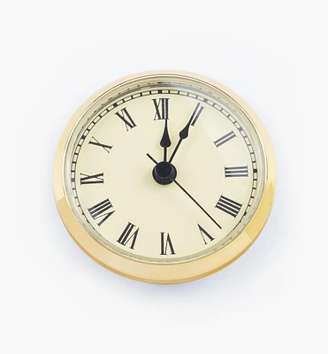 2 3/4" Roman Clock Insert