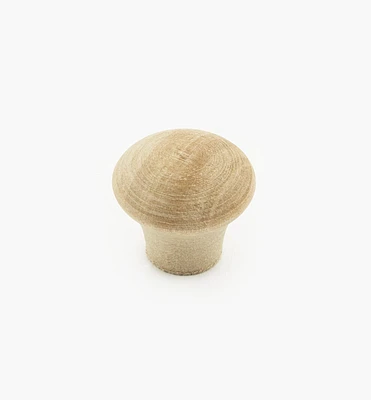 Smooth Maple Knob
