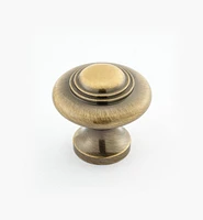 Cast Brass Ring Knob