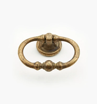 Triple Bead I Oval Drop Pulls