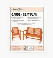 Garden Seat Plan