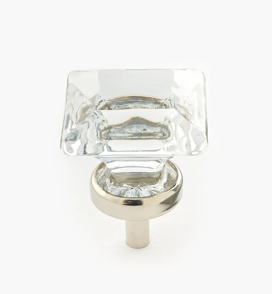 Table-Cut Glass Knob