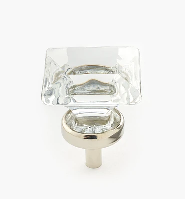 Table-Cut Glass Knob