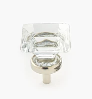 Table-Cut Glass Knob