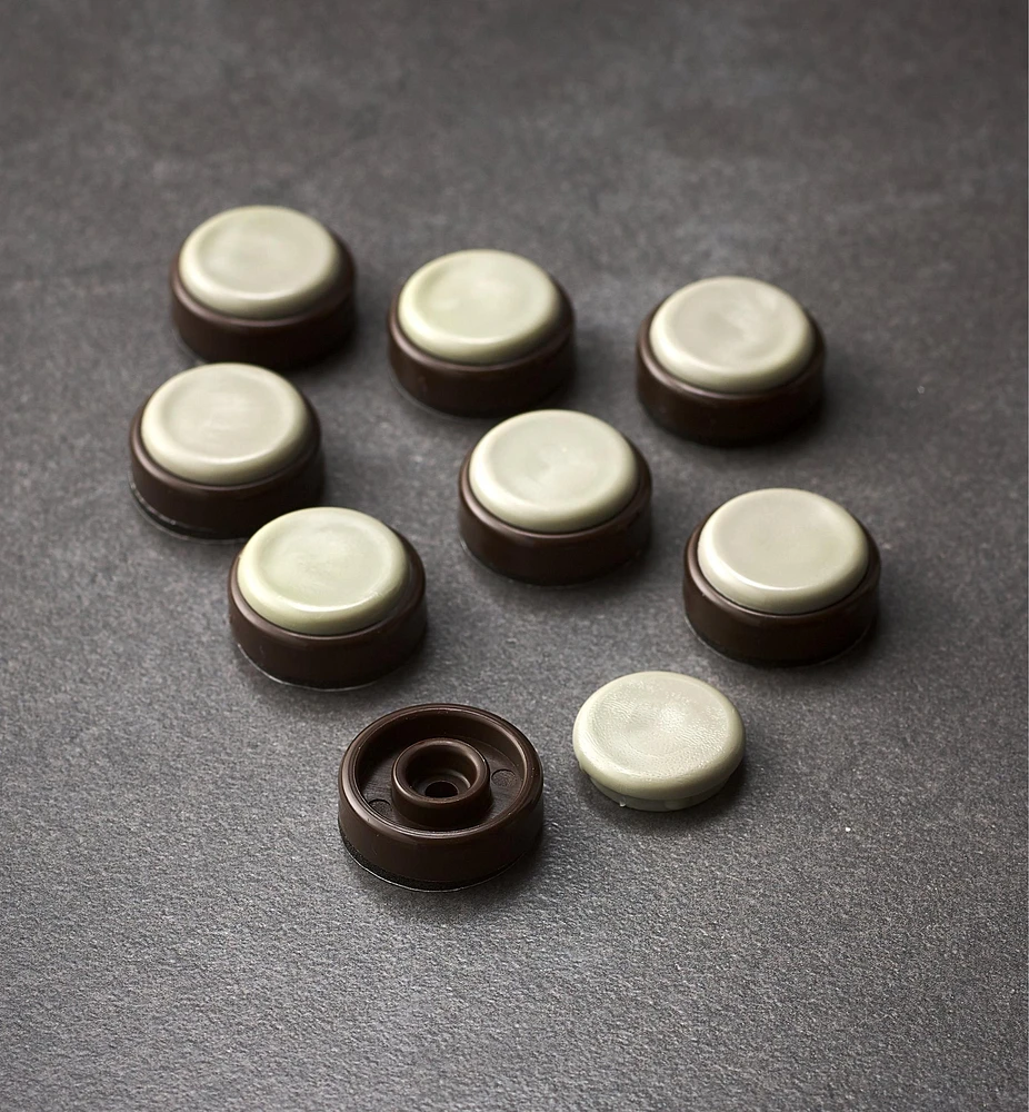 Furniture Sliders, Chocolate Color