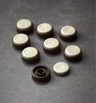 Furniture Sliders, Chocolate Color