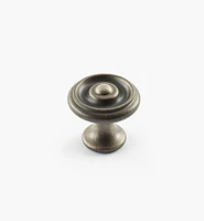 Turned Brass Raised Knobs