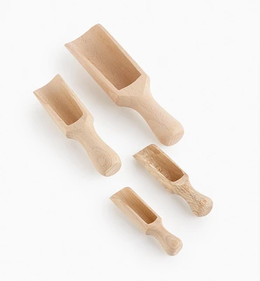 Pelles à épices en hêtre