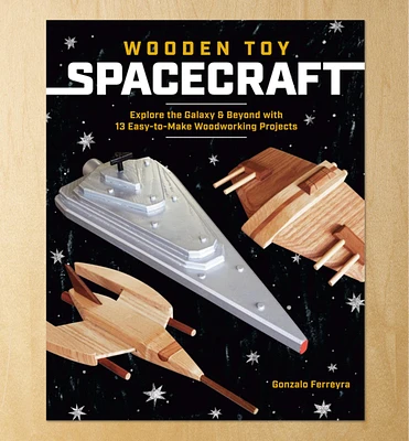 Wooden Toy Spacecraft