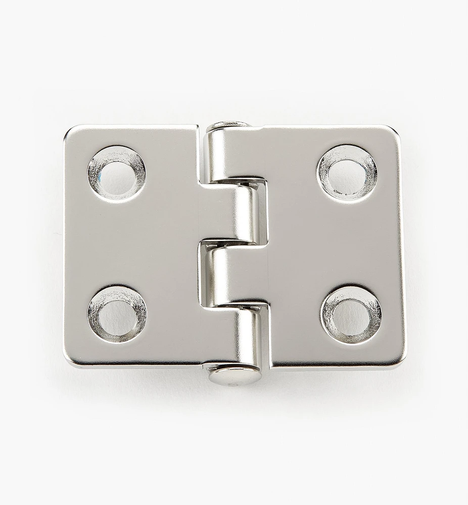 Recessed/Flushed Rectangular Stainless-Steel Hinges