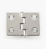 Recessed/Flushed Rectangular Stainless-Steel Hinges
