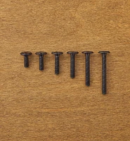 Rampa Black M6 Flat-Head Bolts