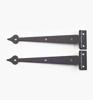 “Forged Iron” Small Strap Hinges