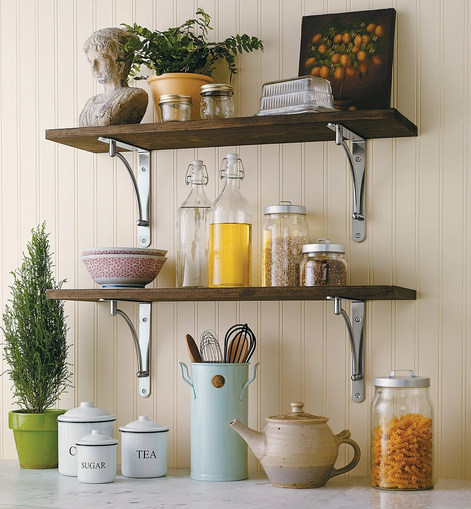 Concave Steel Shelf Bracket