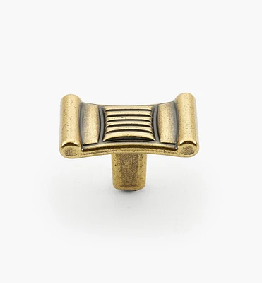 Bouton cannelé