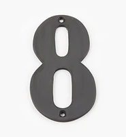 Standard Cast Brass House Numbers