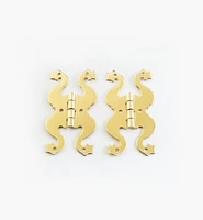 Brass Scroll Hinges