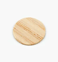Unfinished Wood Screw Covers